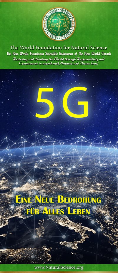 Titelblatt der Publikation : 5G – Eine Neue Bedrohung für Alles Leben