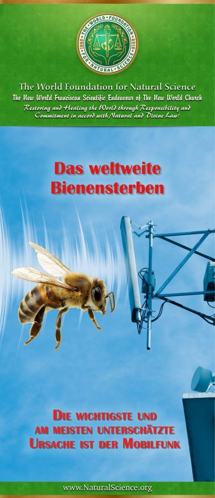 Titelblatt der Publikation : Das Weltweite Bienensterben