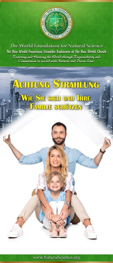 Titelblatt der Publikation : Achtung Strahlung – Wie Sie sich und Ihre Familie schützen