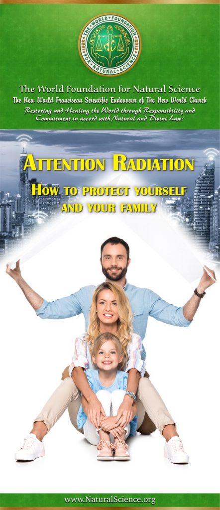 Cover of publication : Attention Radiation – How to protect yourself and your family