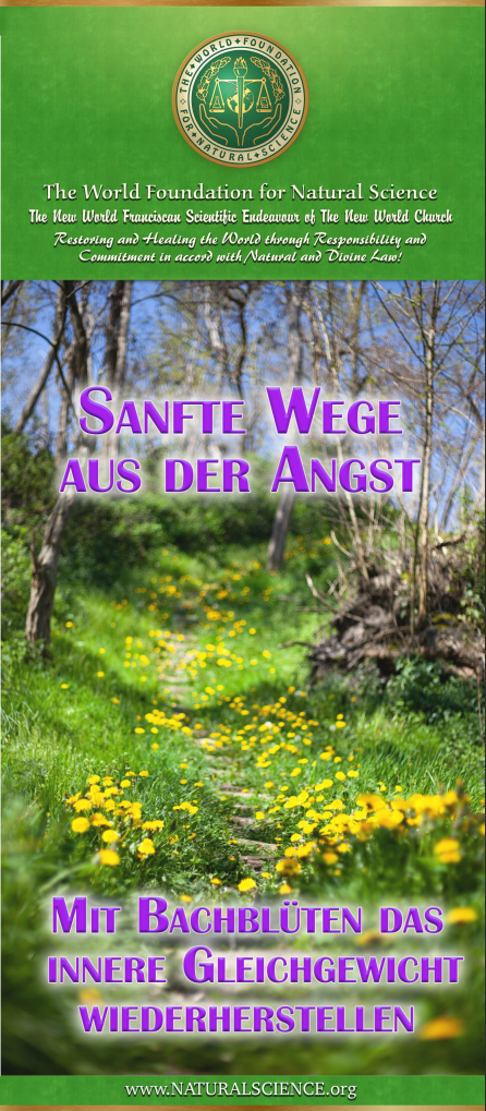 Titelblatt der Publikation : Sanfte Wege aus der Angst – Mit Bachblüten das innere Gleichgewicht wiederherstellen